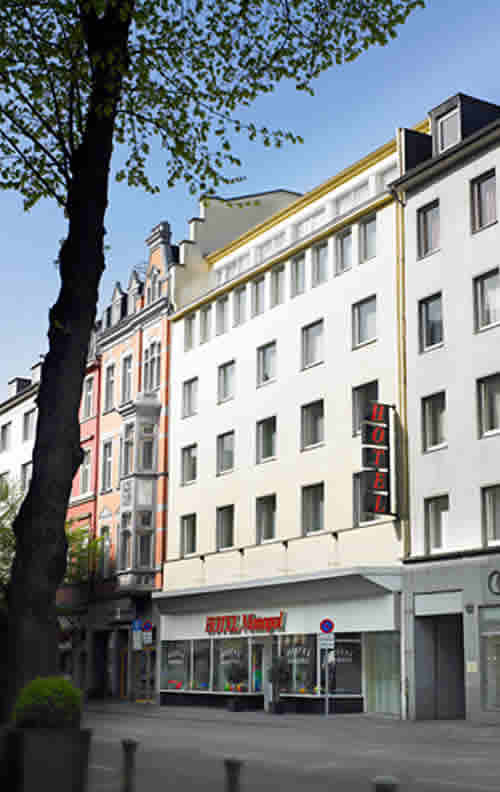 Hotel Monopol City Centre Düsseldorf Eksteriør billede